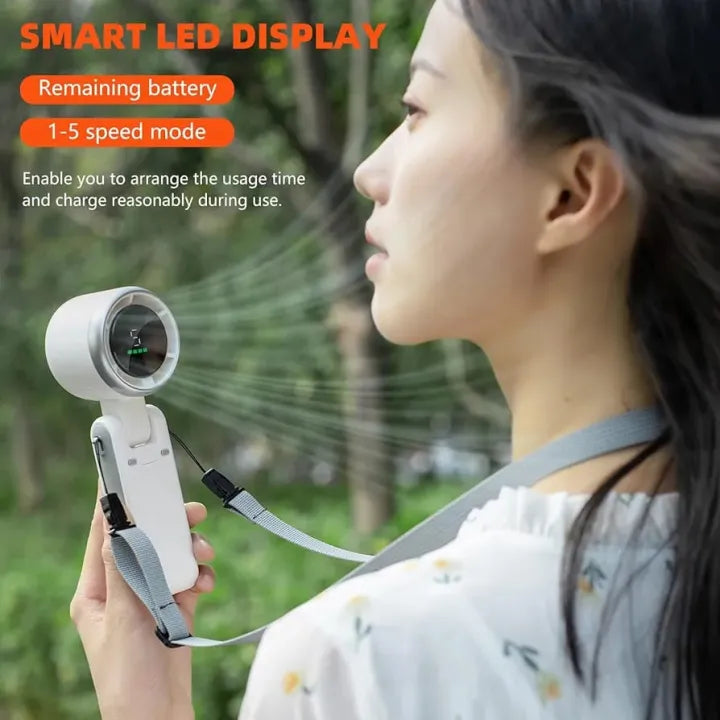 Handheld Rechargeable Turbo Fan