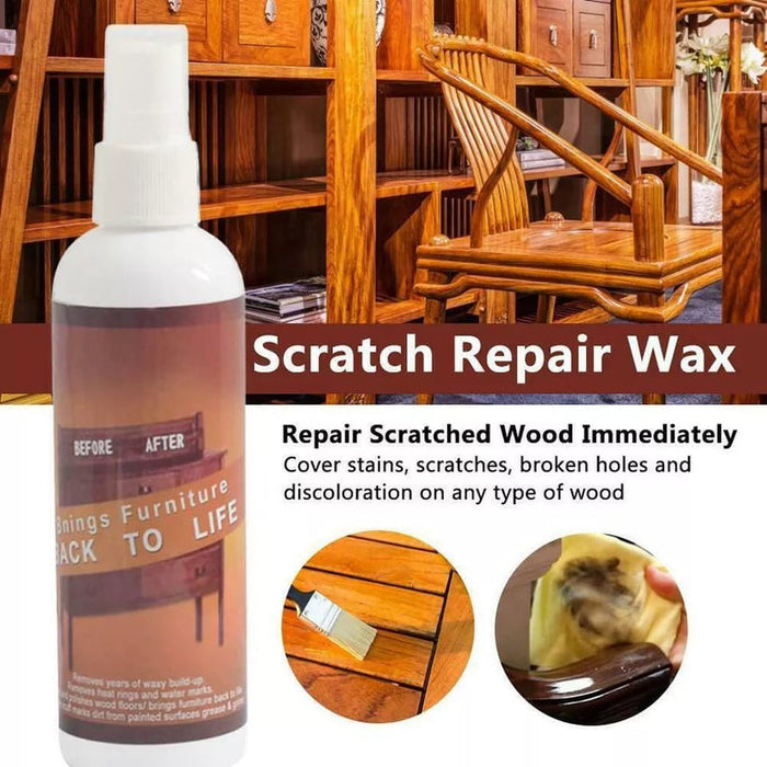 Wood Scratch Repair Wax – Furniture Restoration Spray