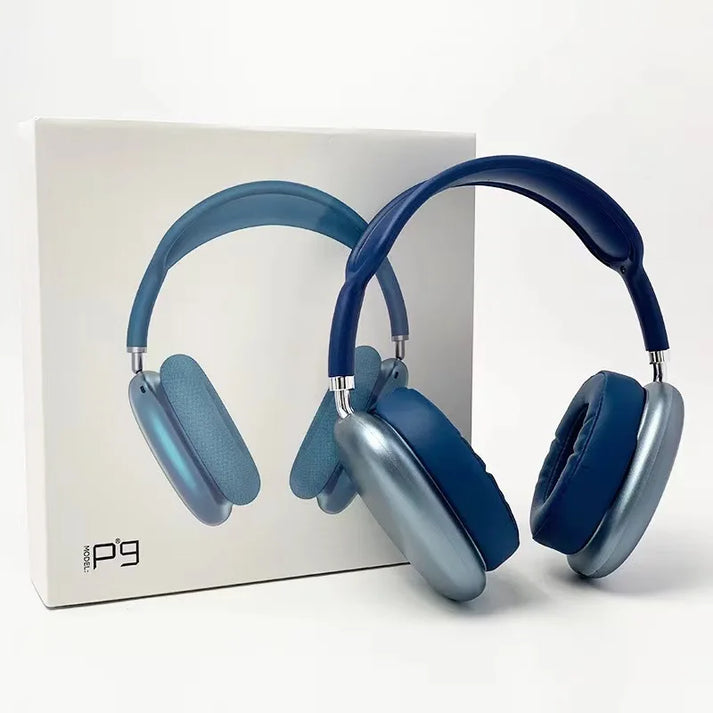 P9 over-ear Bluetooth 5.0 headphones with HD mic