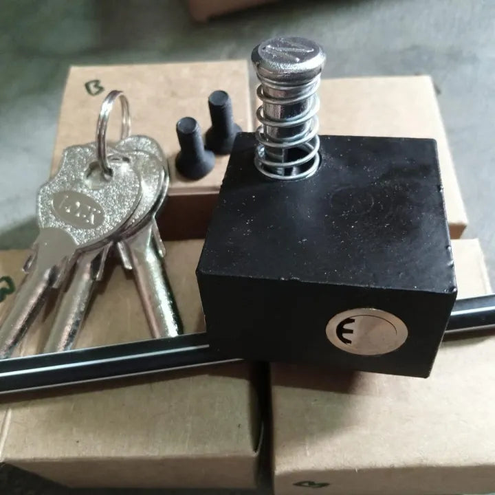 Heavy-Duty Motorcycle Side Lock – Anti-Theft Handle Lock