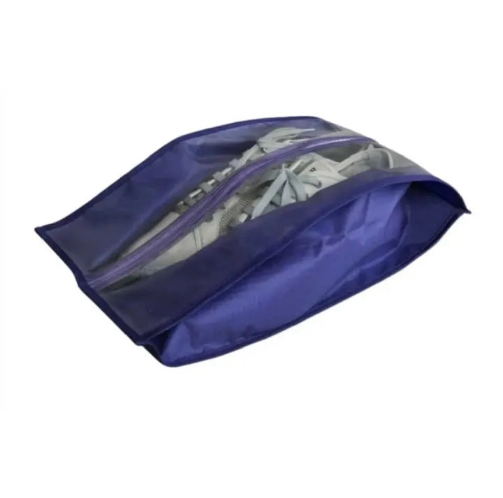 Pack of 10 Travel Shoe Bags – Non-Woven Organizers