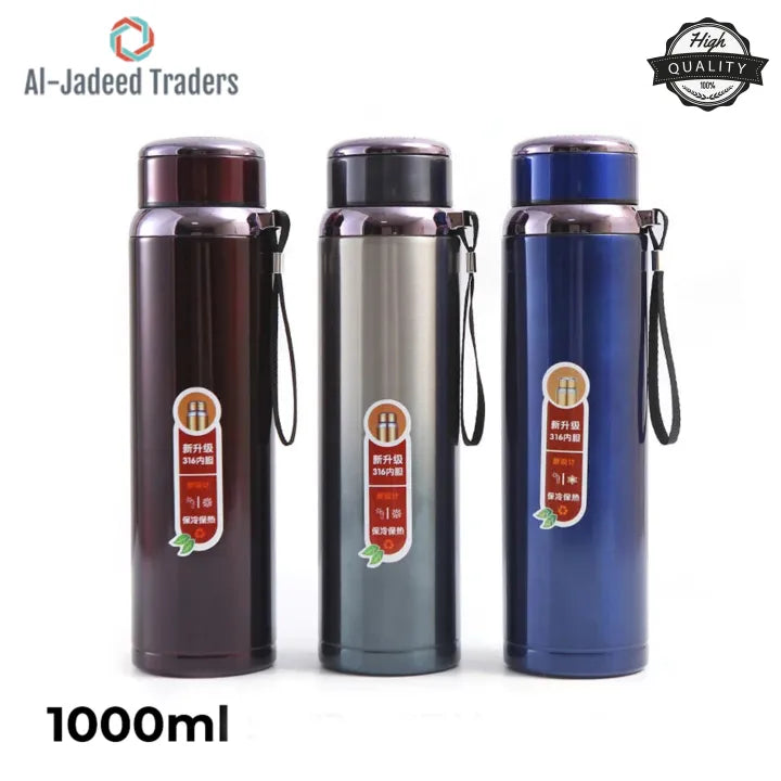 Steel Vacuum Flask 1 Litre