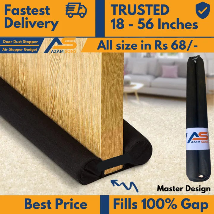Twin Door Draft & Dust Stopper – Pack of 2