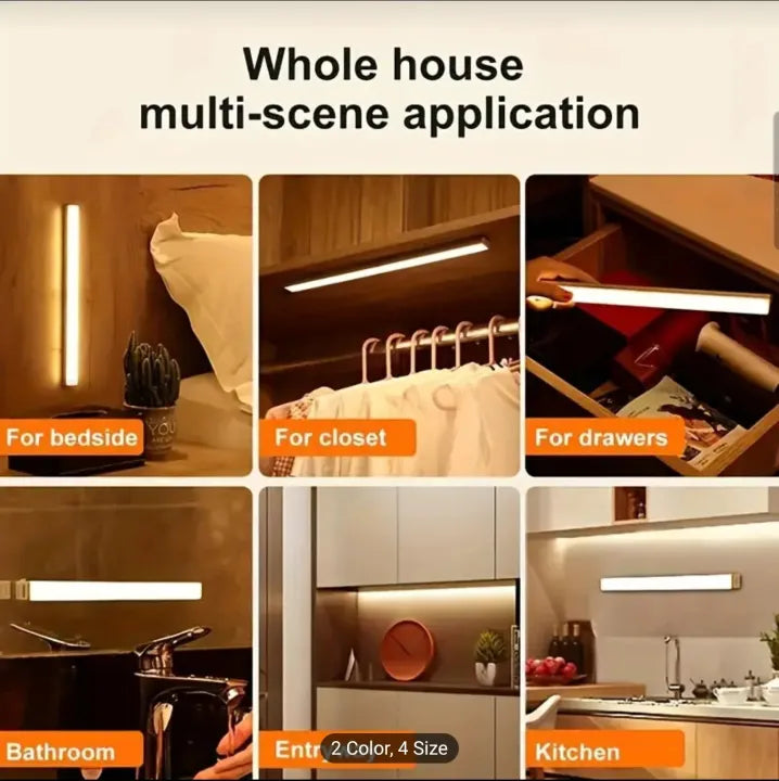 USB Motion Sensor LED Light – Pack of 4