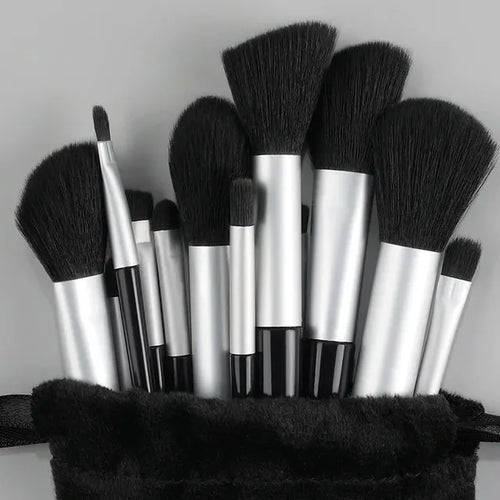 13-Piece Professional Makeup Brush Set – Soft Bristles for Flawless Makeup
